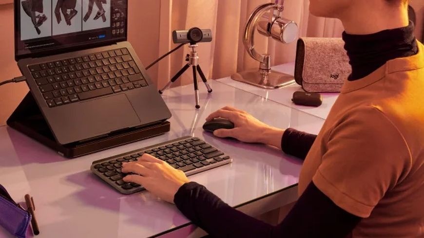 Myš Logitech MX Anywhere 3S pro MacBook sivá/biela Myš Logitech MX Anywhere 3S pro MacBook sivá/biela
