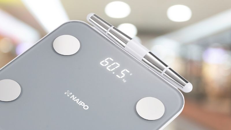 Osobná váha NAIPO NP-BS03 sivá/biela Osobná váha NAIPO NP-BS03 sivá/biela