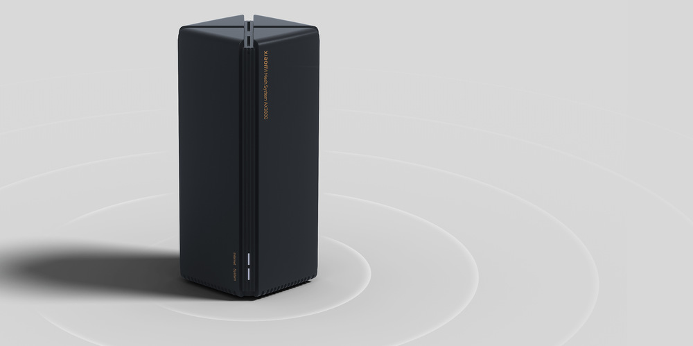 Kompletný Wi-Fi systém Xiaomi AX3000 (2-pack) čierny Kompletný Wi-Fi systém Xiaomi AX3000 (2-pack) čierny