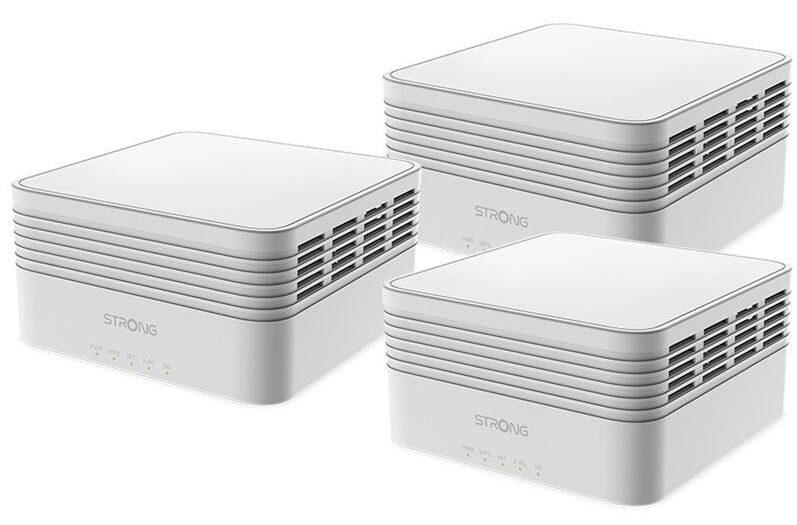 Kompletný Wi-Fi systém Strong ATRIA Trio pack AX3000 biely