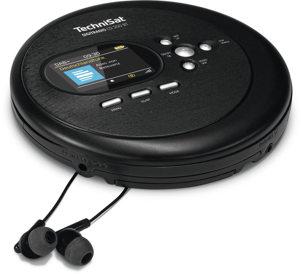 Discman Technisat DIGITRADIO CD 2GO BT čierny