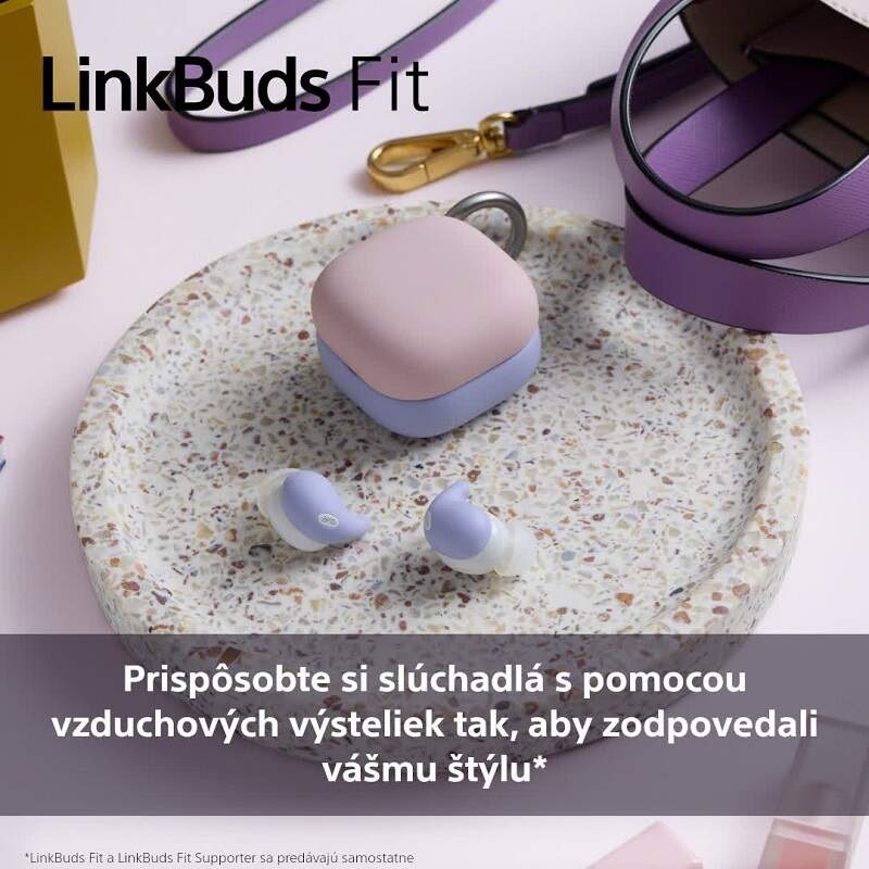Vzduchová výstelka Sony silikonová pro sluchátka LinkBuds Fit zelená