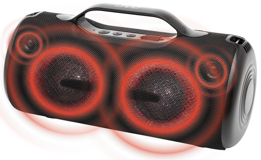 Prenosný reproduktor JVC XS-E643 čierny Prenosný reproduktor JVC XS-E643B, tws technológie