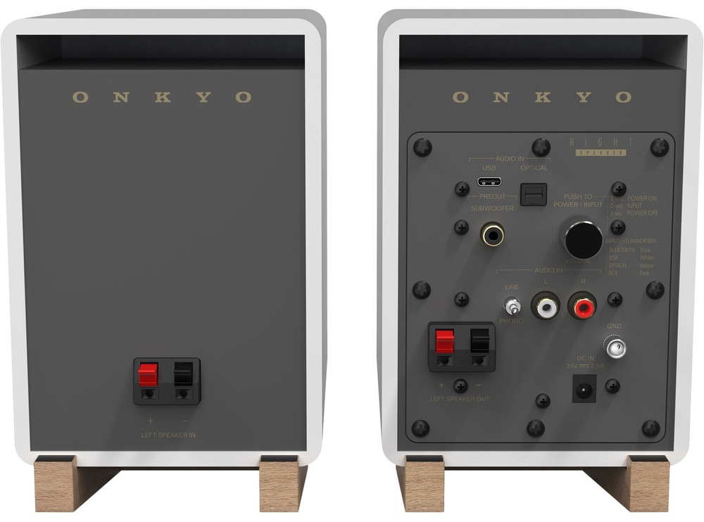 Reproduktory Onkyo Creator Series GX-10DB (2 ks) biele Repro ONKYO Creator Series GX-10DB má Bluetooth 5.3 LE Audio pre kvalitné bezdrôtové streamovanie