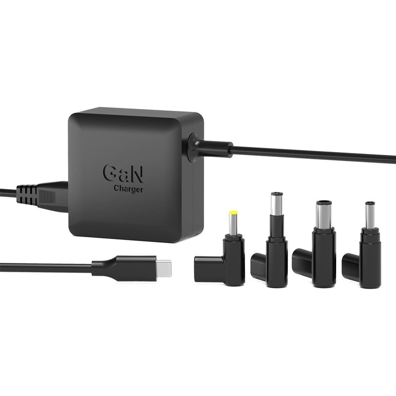 Napájací adaptér PORT CONNECT GaN2 65 W, HP čierna