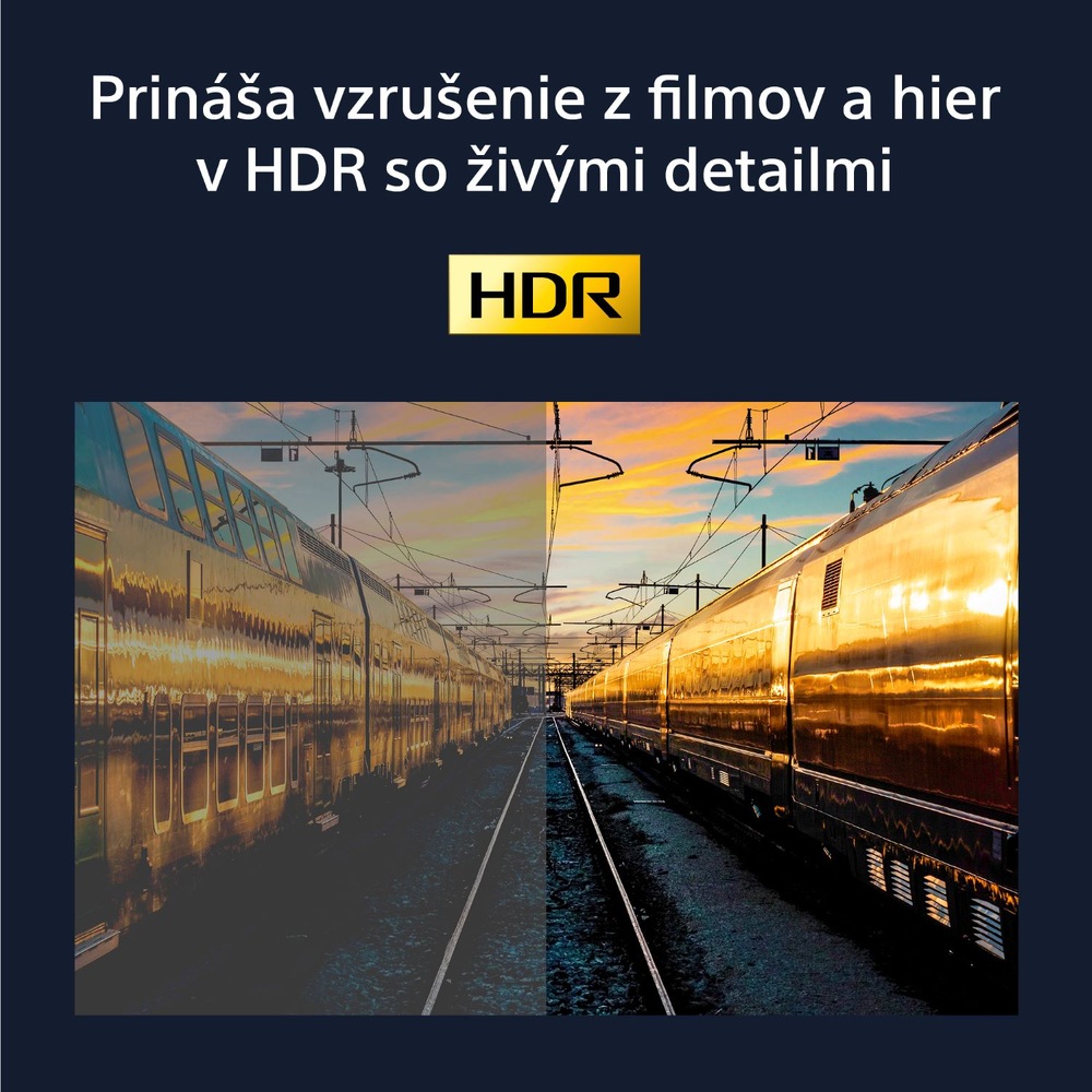 Televízor Sony KD-32W800 Televize Sony KD-32W800, čierna, vysoký dynamický rozsah