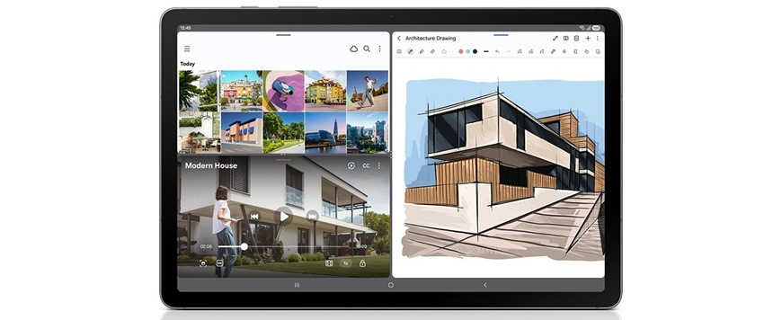 Tablet Samsung Galaxy Tab S10 Lite 6 GB / 128 GB + dotykové pero sivý