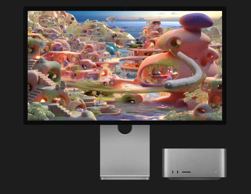 Monitor Apple Studio Display XDR - sklo s nanotexturou - adaptér držáku VESA Apple Studio Display XDR ponúka 120Hz obnovovaciu frekvenciu