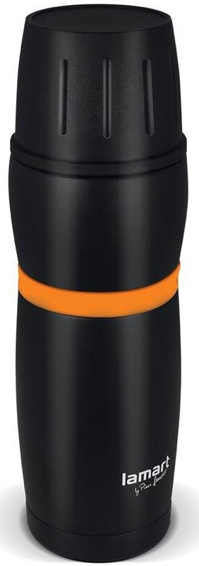 Termoska Lamart CUP 480 ml LT4054 čierna/oranžová Termoska Lamart CUP 480 ml LT4054 čierna/oranžová