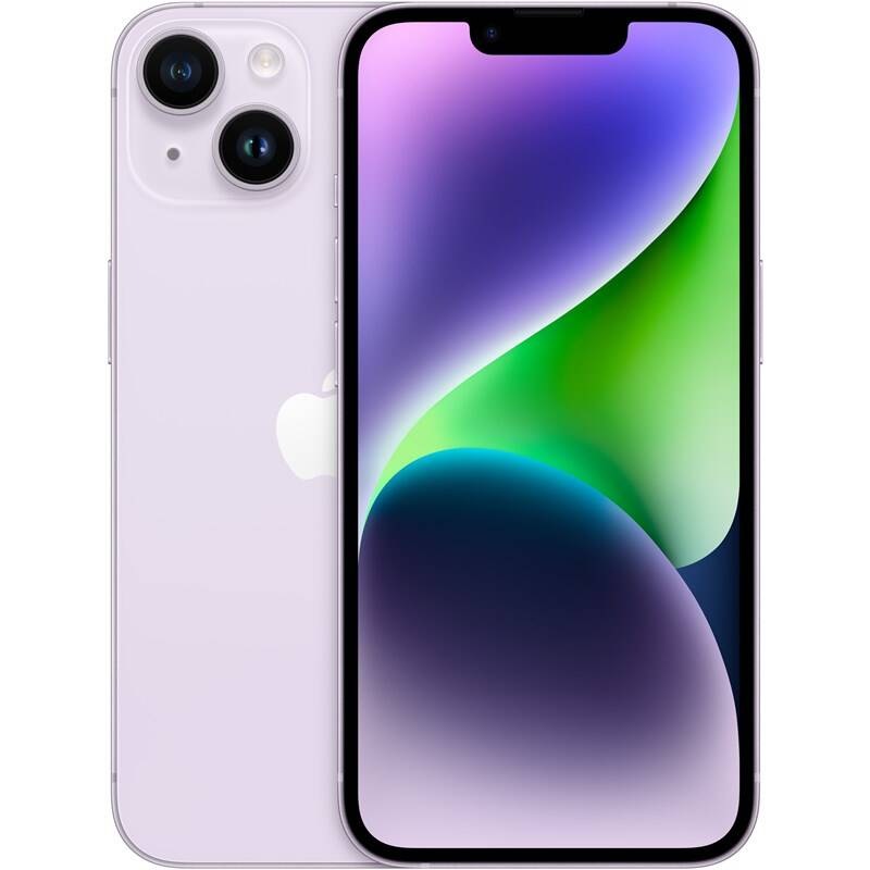 Mobilný telefón Apple iPhone 14 128GB fialový
