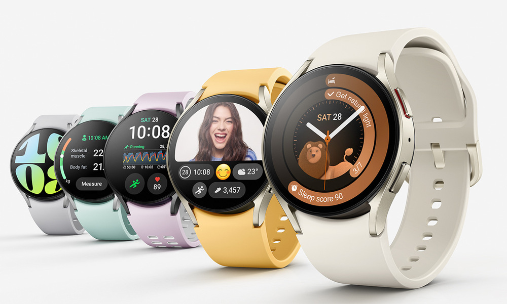 Inteligentné hodinky Samsung Galaxy Watch6 44mm grafitová farba Samsung Galaxy Watch6 40mm