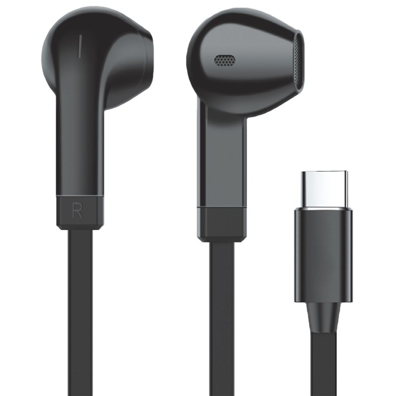 Slúchadlá WG Vortex Vibe, USB-C čierna