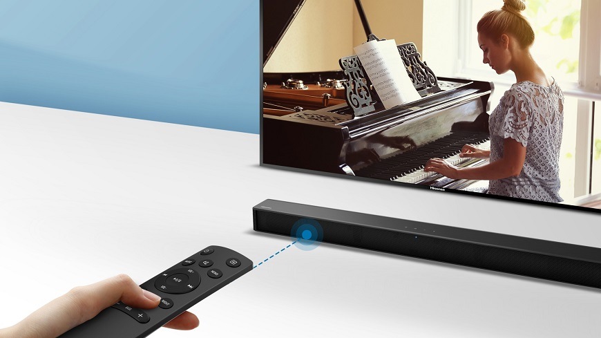 Soundbar Hisense HS205G čierny Soundbar Hisense HS205G, čierna, ľahké pripojenie