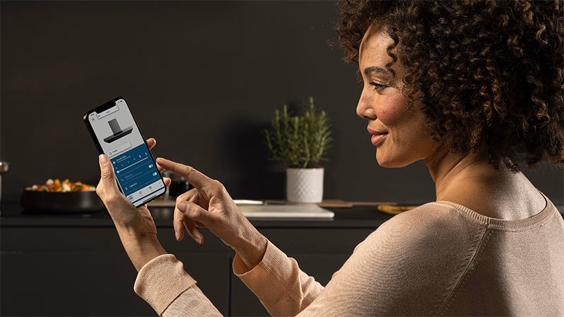 Odsávač pár Haier HATS9CBS4BWIFI čierny Odsávač pár Haier HATS9CBS4BWIFI čierny