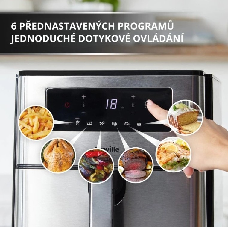 Fritéza teplovzdušná Breville VDF131X-01 nerez