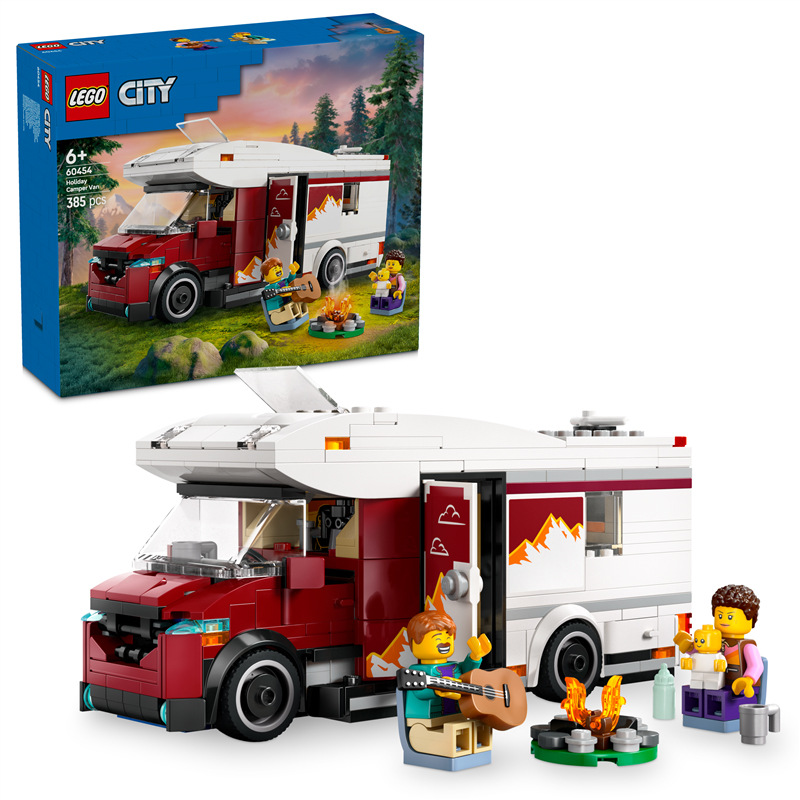 Stavebnica LEGO® City 60454 Prázdninový dobrodružný karavan