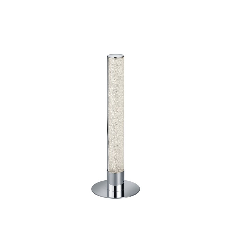 Stolná lampička Reality LEIA Table lamp chróm/priehľadná