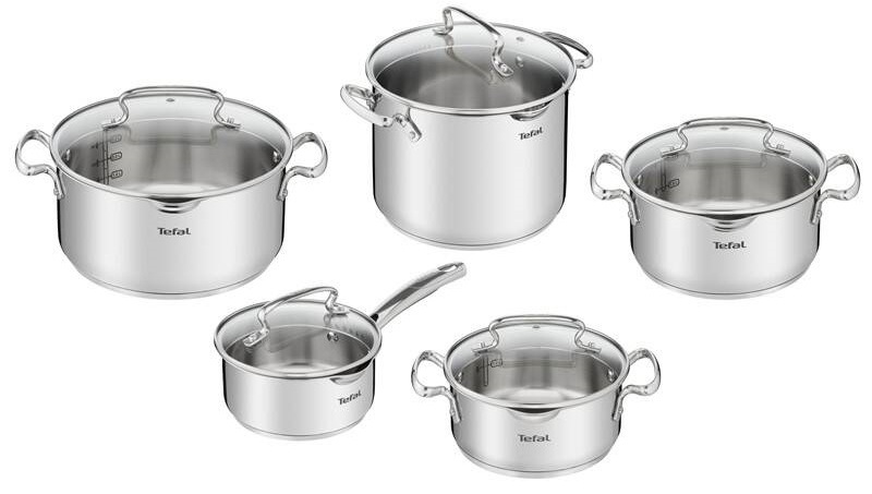 Sada riadu Tefal Duetto+ G719SA, 10 ks nerez