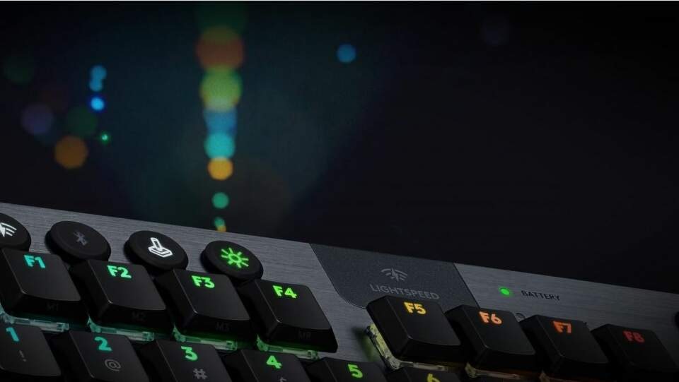 Klávesnica Logitech G915 X Lightspeed TKL Wireless, US layout čierna Klávesnica Logitech G915 X Lightspeed TKL Wireless, US layout čierna