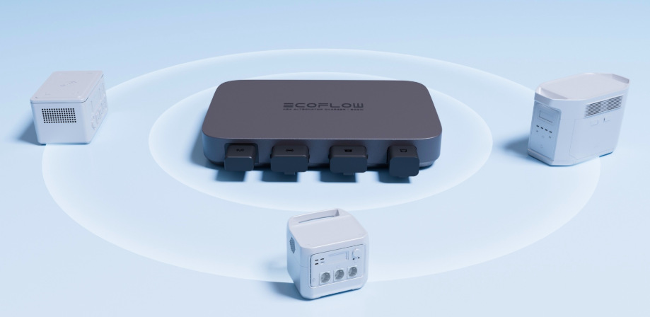 Alternátorový nabíjač EcoFlow 500 W čierny Alternátorový nabíjač EcoFlow 500 W