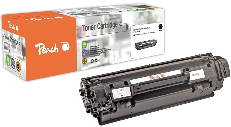 Čierny toner Peach HP 85A, CE285A s výťažnosťou 1600 strán