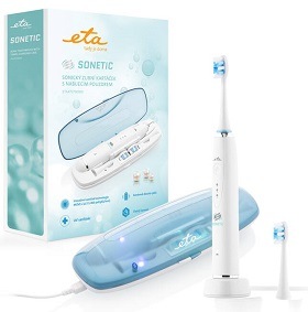 Zubná kefka ETA Sonetic 4707 90000 biela