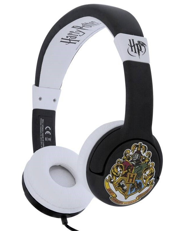 Slúchadlá OTL Technologies Harry Potter Hogwarts Crest Children's čierna