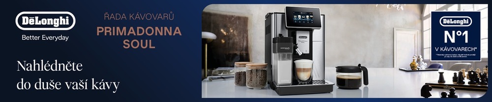 Automatický kávovar De'Longhi ECAM610.55.SB čierny/strieborný DELECAM61055SB-banner