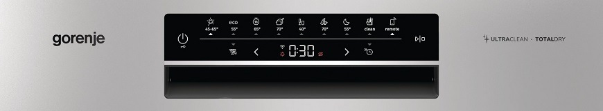 Umývačka riadu Gorenje ULTRA16GSAXWIFI Super Tichá nerez Umývačka riadu Gorenje ULTRA16GSAXWIFI, nerezová, ovládací panel