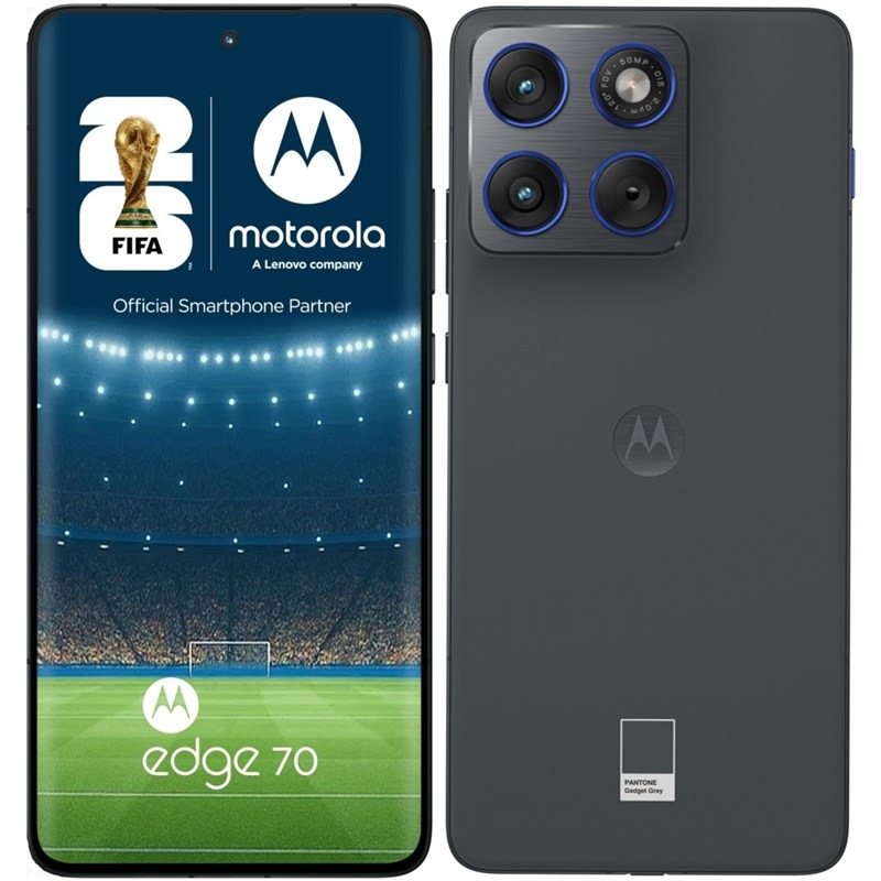Mobilný telefón Motorola Edge 70 5G 12 GB / 512 GB sivý