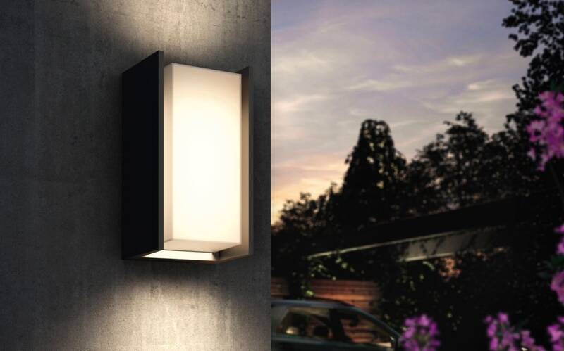Nástenné svietidlo Philips Hue Turaco White, nástenné čierne Nástenné svietidlo Philips Hue Turaco White, nástenné čierne