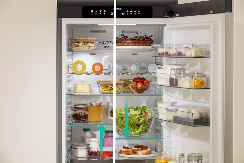 Gorenje chladnička NRB62C6X4WFE, nerez, polica