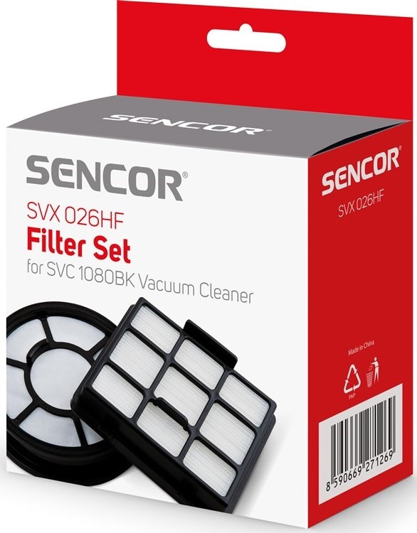 Filtre pre vysávače Sencor SVX 026HF SVC 1080BK
