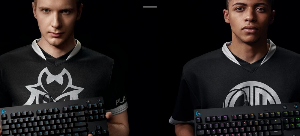 Klávesnica Logitech Gaming G Pro, GX Blue Clicky, CZ čierna Logitech Gaming G Pro