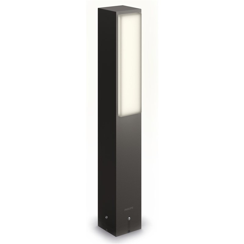 Svietidlo vonkajšie Philips Stratosphere, 4000 K, 42 cm antracitová farba