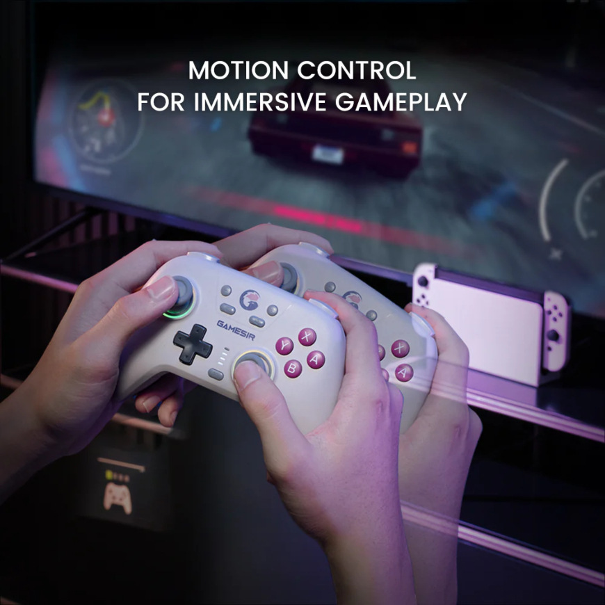 Gamepad GameSir GameSir Nova MultiPlalform Gaming Controller RW (Android, iOS, Nintendo Switch) biely GameSir Nova MultiPlalform Gaming Controller RW, biela