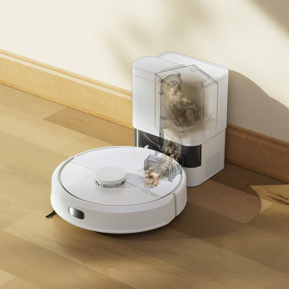 Robotický vysávač iRobot Roomba 105 Combo + AutoEmpty dock White biely