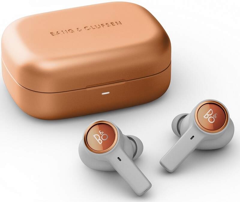Slúchadlá Bang & Olufsen Beoplay Eleven Copper Tone - OTG sivá/oranžová Slúchadlá Bang & Olufsen Beoplay Eleven Copper Tone - OTG sivá/oranžová