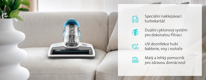 Ručný vysávač ETA Roxy 5215 90000 biely/modrý Ručný vysávač ETA Roxy 5215 90000, vlastnosti