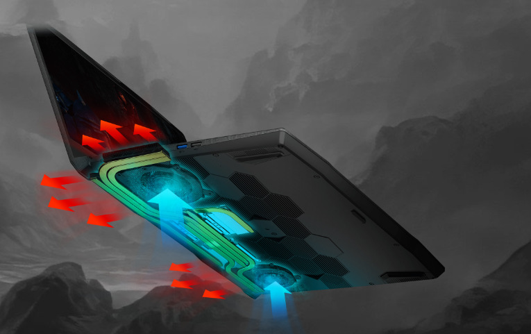 Notebook MSI Katana 17 B13VFK-249CZ čierny Notebook MSI Katana 17 B13VFK-249CZ čierny