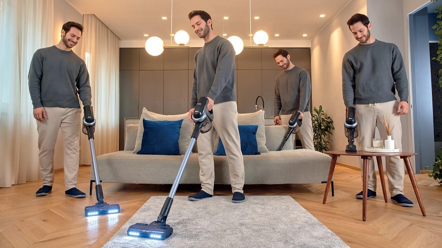 Tyčový vysávač Hoover HF4 PLUS HF4P10H 011 čierny/sivý Tyčový vysávač Hoover HF4 PLUS HF4P10H 011 čierny/sivý