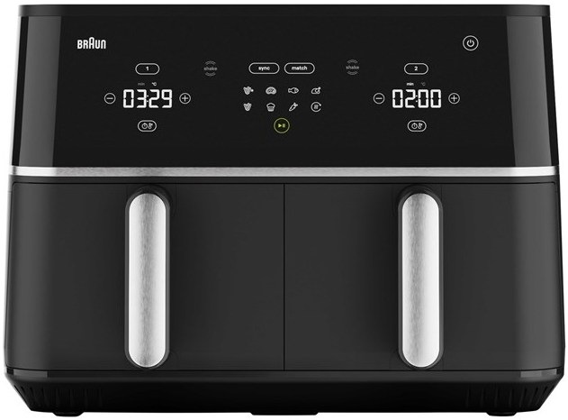 Fritéza teplovzdušná Braun TwinCook 5 TD5030.IBK čierna