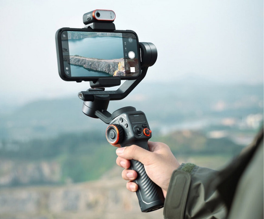 Stabilizátor Hohom iSteady M6 Kit, ovládanie