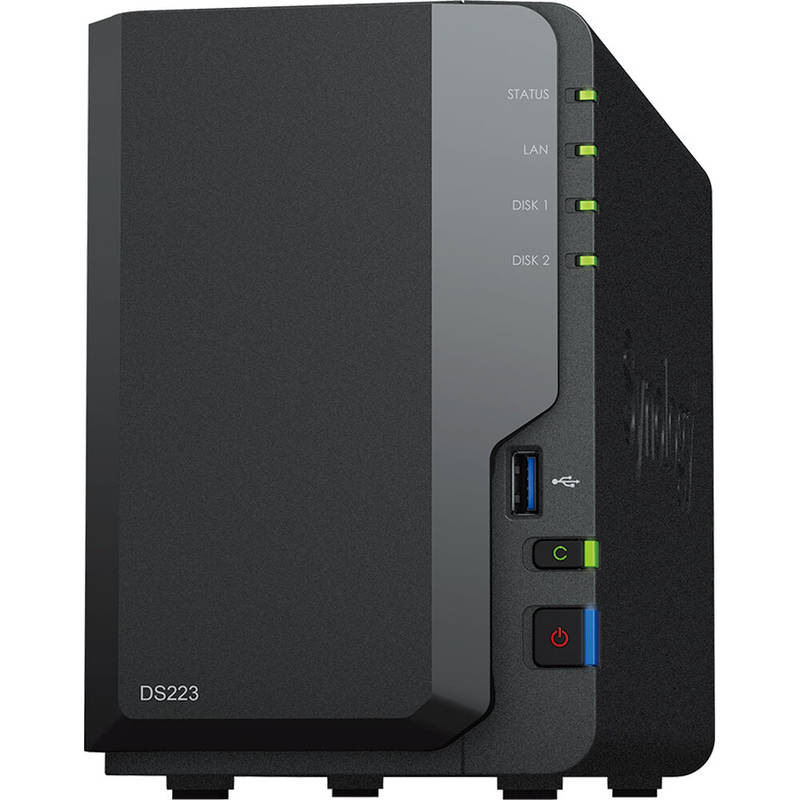 Sieťové úložisko Synology DiskStation DS223 čierne