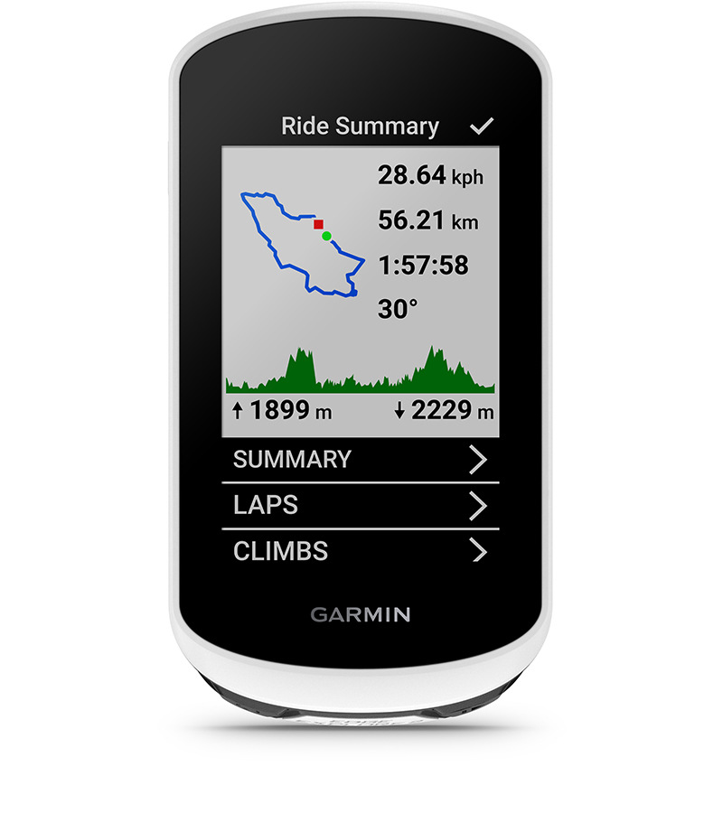 Cyklopočítač s GPS Garmin EDGE Explore 2 čierny/biely