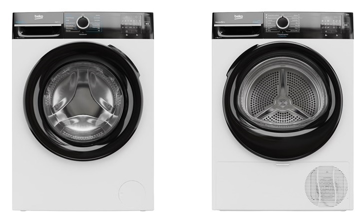 Set BEKO práčka BM3WFU3721WBB + sušička BM3T3724WBB