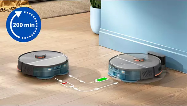Robotický vysávač Philips 5000 Series XU5000/20 béžový Robotický vysávač Philips 5000 Series XU5000/20 béžový
