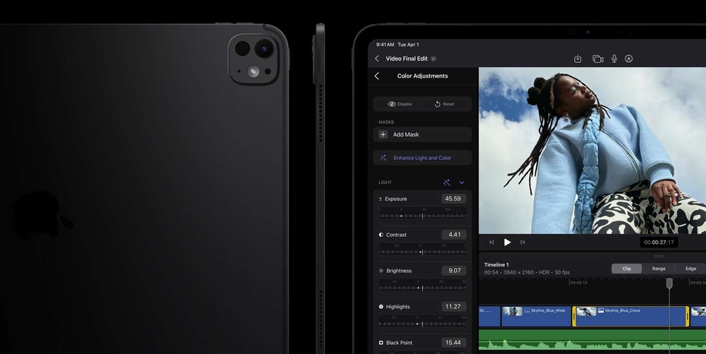Tablet Apple iPad Pro 13" M5 Wi‑Fi 1 TB štandardné sklo - kozmicky čierny Tablet Apple iPad Pro 13" M5 Wi‑Fi 1 TB štandardné sklo - kozmicky čierny