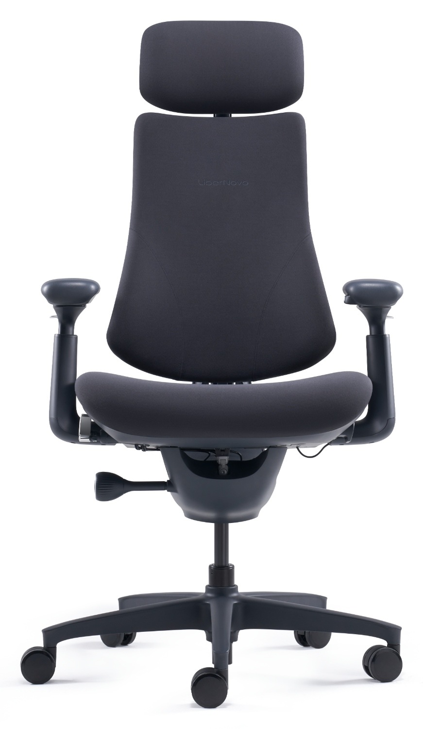 Ergonomická stolička LiberNovo Omni, 48 cm čierna Dynamická ergonomická stolička LiberNovo Omni s opierkou hlavy