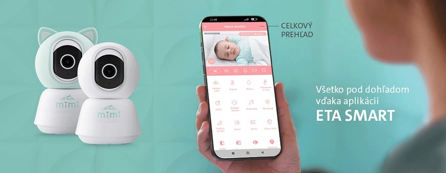 Detská elektronická pestúnka ETA MIMI 9306 90000 biela